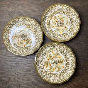 Temp-Tations Old World 8" Salad Plates Set of 3